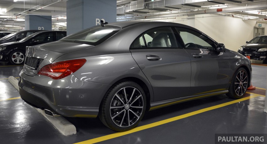SPIED: Mercedes-Benz CLA 200 – a local spec unit? 222860