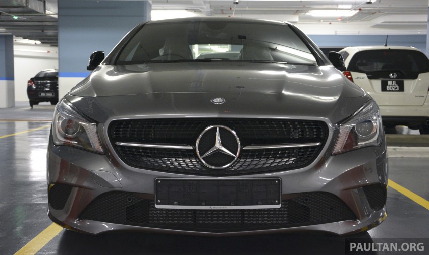 SPIED: Mercedes-Benz CLA 200 – a local spec unit? Image #222862
