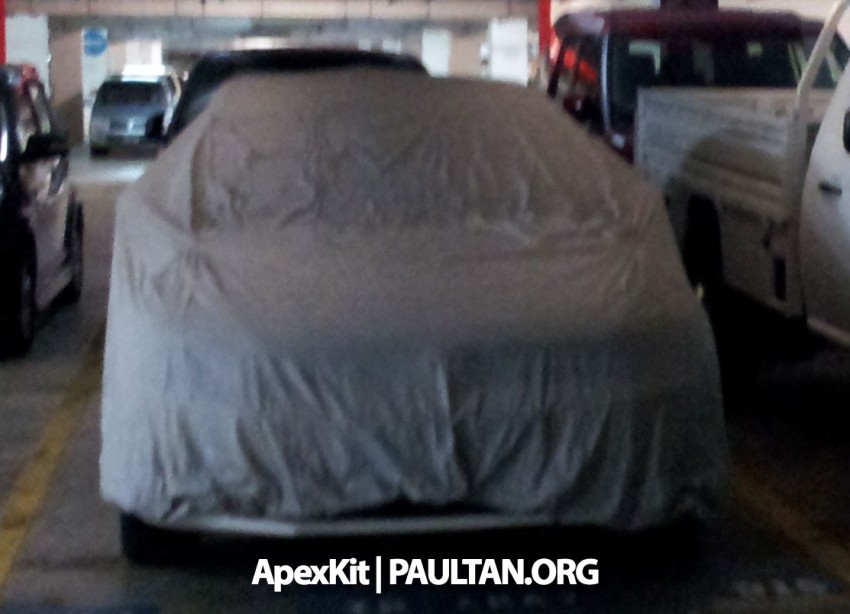 Covered up Volkswagen Jetta sighted at JPJ – CKD? 221339