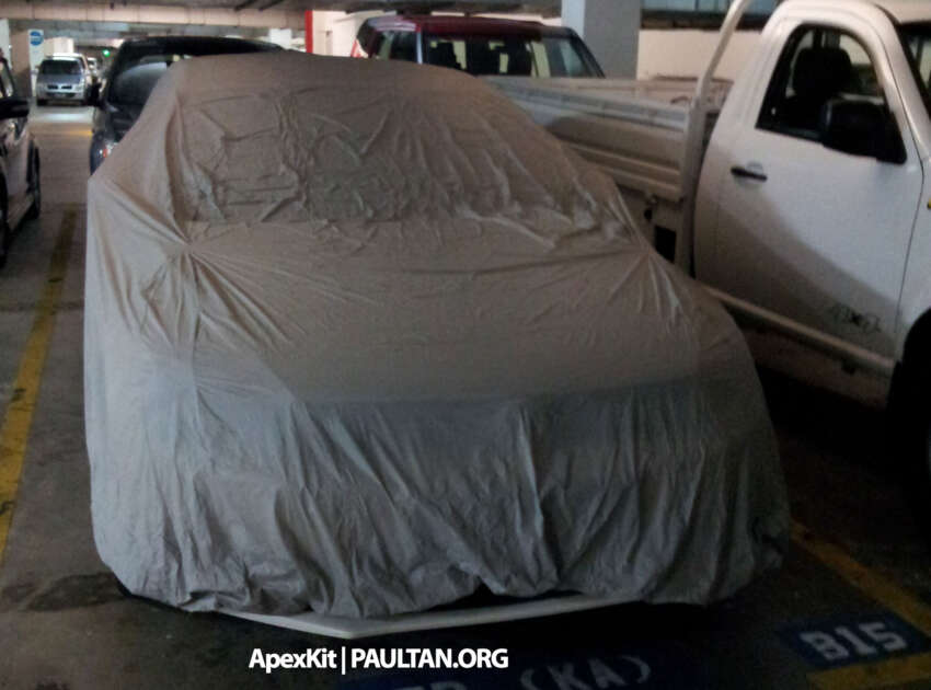 Covered up Volkswagen Jetta sighted at JPJ – CKD? 221338