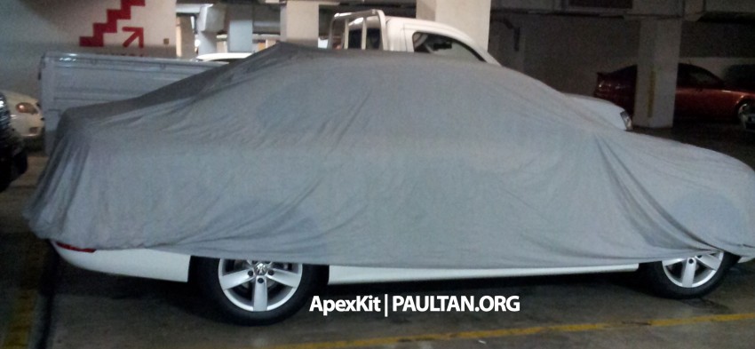 Covered up Volkswagen Jetta sighted at JPJ – CKD? 221337