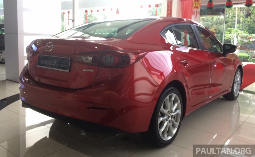 GALLERY: 2014 Mazda 3 CBU in Glenmarie showroom 224346