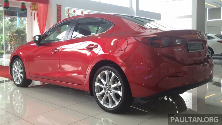 GALLERY: 2014 Mazda 3 CBU in Glenmarie showroom 224324
