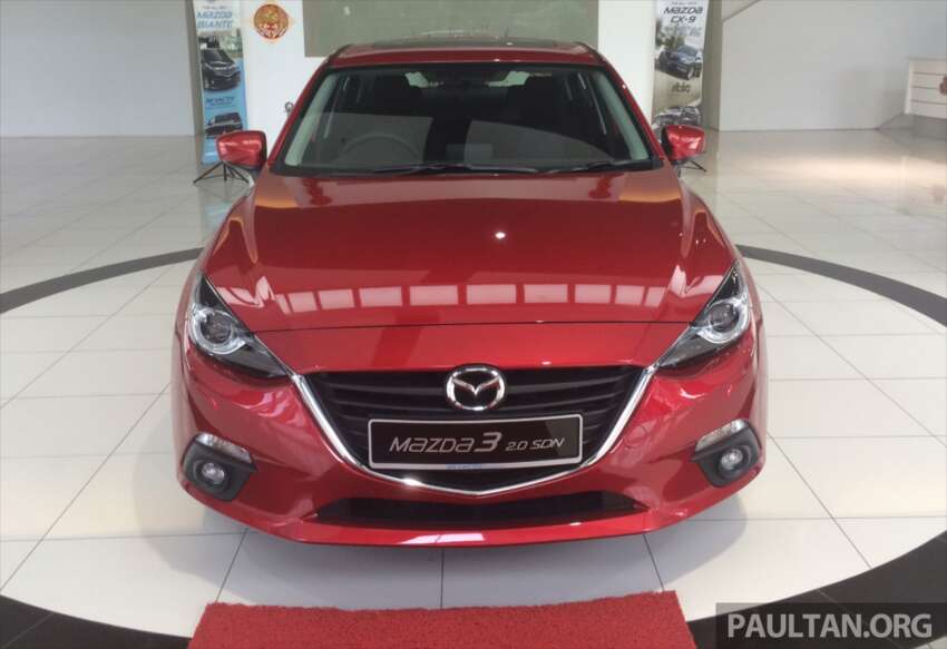 GALLERY: 2014 Mazda 3 CBU in Glenmarie showroom 224364