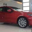 GALLERY: 2014 Mazda 3 CBU in Glenmarie showroom