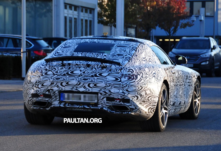 New Mercedes-Benz AMG GT drops some camo! 221317