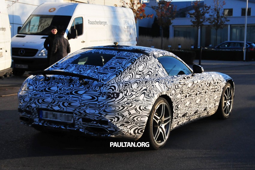 New Mercedes-Benz AMG GT drops some camo! 221319