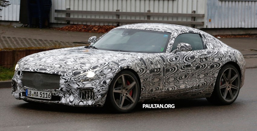 New Mercedes-Benz AMG GT drops some camo! 221329