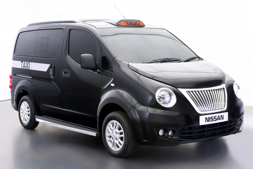 Nissan NV200 Taxi for London unveiled with new face 220474
