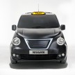 Nissan NV200 Taxi for London unveiled with new face