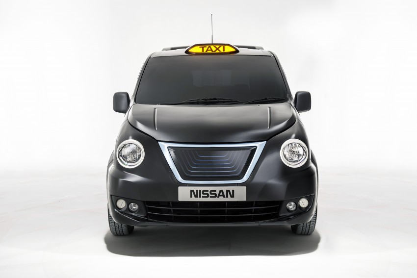 Nissan NV200 Taxi for London unveiled with new face 220483