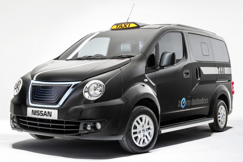 Nissan NV200 Taxi for London unveiled with new face 220479
