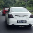SPYSHOTS: Nissan Teana sighted near Sungai Choh