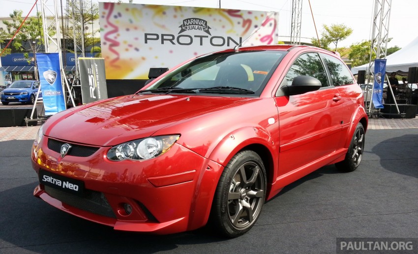 Proton Satria Neo Standard 4AT launched – RM55k Image #224220
