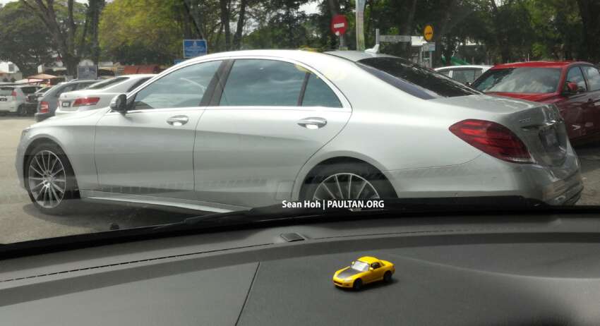 W222 Mercedes-Benz S-Class S 500 spotted in PJ 223593