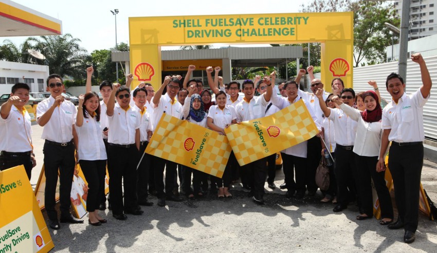 Shell FuelSave Celebrity Driving Challenge kicked off 223601