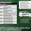 Perodua Tweckbot returns for Chinese New Year, offering free 50-point vehicle safety check