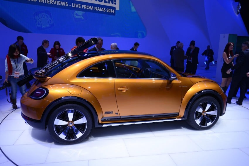 Volkswagen Beetle Dune concept debuts in Detroit 221864
