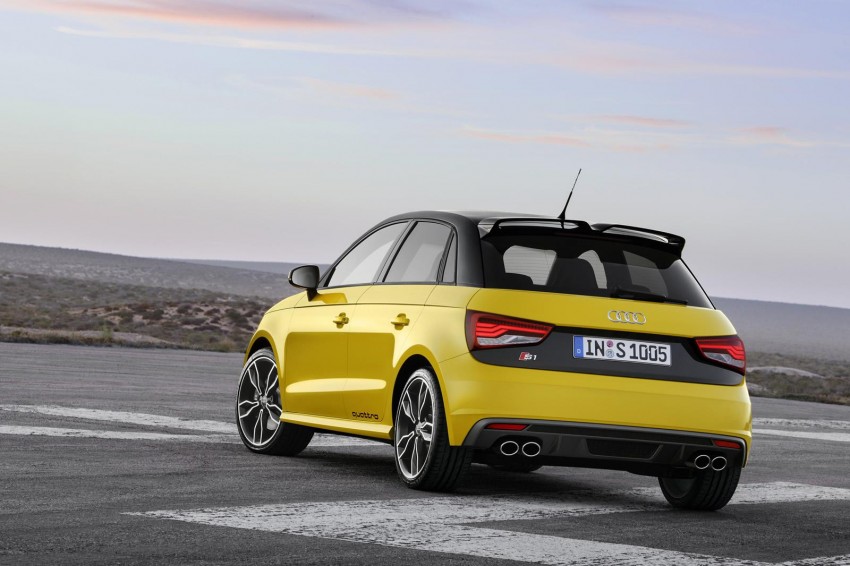 Audi S1 unveiled – an A1 with all-wheel drive, 231 PS 228028