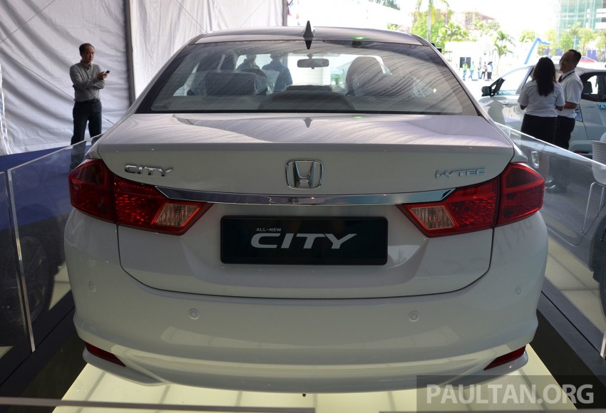 2014 Honda City – white Grade S car at DRB Autofest 231256