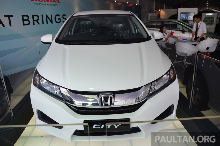 2014 Honda City – white Grade S car at DRB Autofest 231257