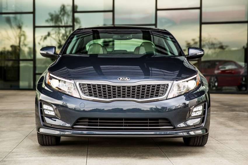 2014 Kia Optima Hybrid facelift unveiled in Chicago 227082