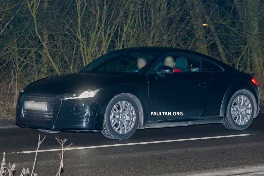 SPYSHOTS: 2015 Audi TT with minimal camouflage 227615