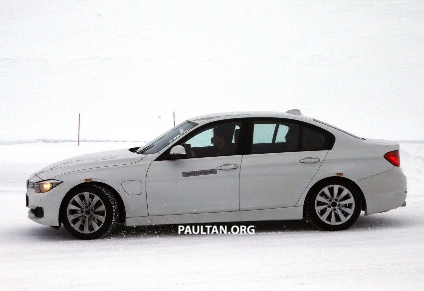 SPIED: BMW 3 Series eDrive prototype undisguised 229208