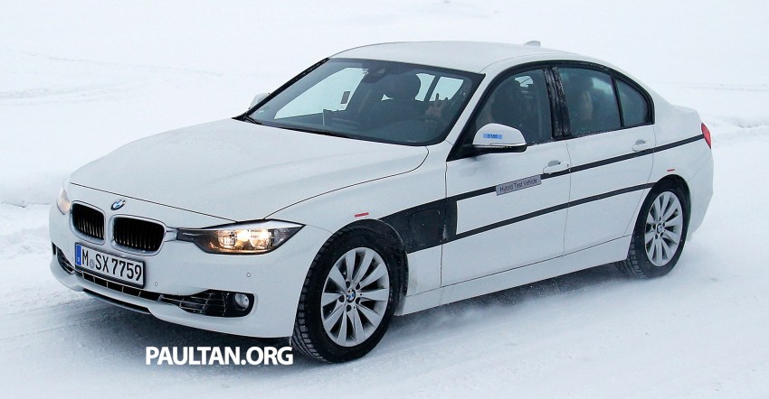 SPYSHOTS: F30 BMW 3 Series eDrive Prototype 226814