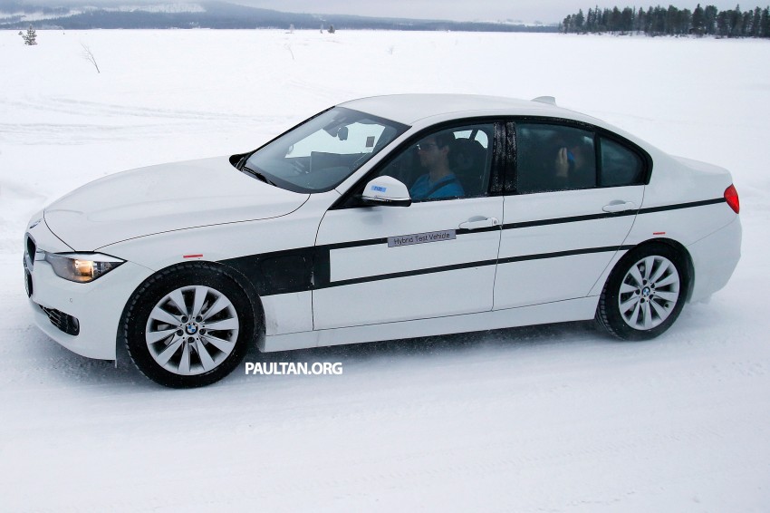 SPYSHOTS: F30 BMW 3 Series eDrive Prototype 226811
