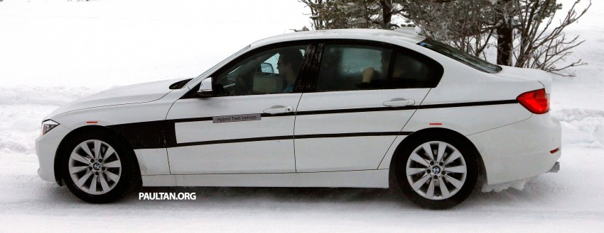 SPYSHOTS: F30 BMW 3 Series eDrive Prototype 226819