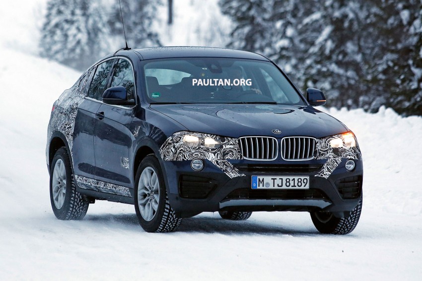 SPYSHOTS: BMW X4 sheds camo for winter testing 229741