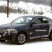 SPYSHOTS: BMW X4 sheds camo for winter testing