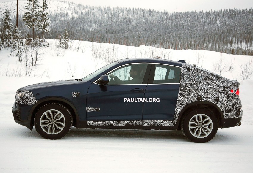 SPYSHOTS: BMW X4 sheds camo for winter testing 229747