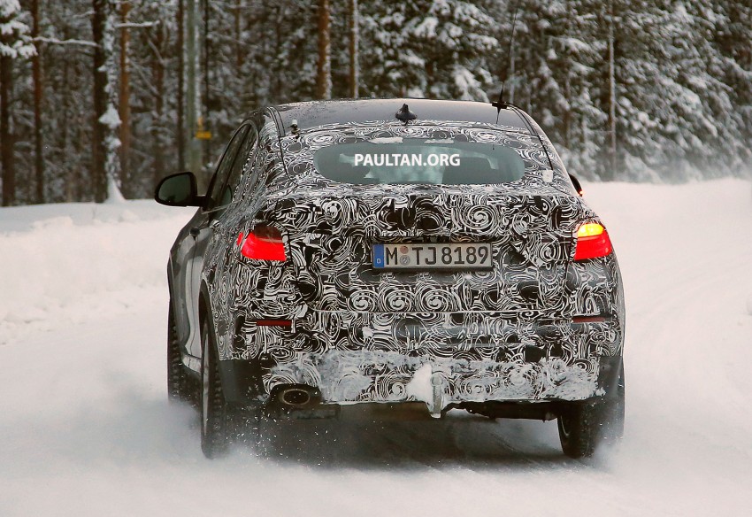 SPYSHOTS: BMW X4 sheds camo for winter testing 229753