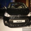 Hyundai Xcent – Grand i10 Sedan debuts in India