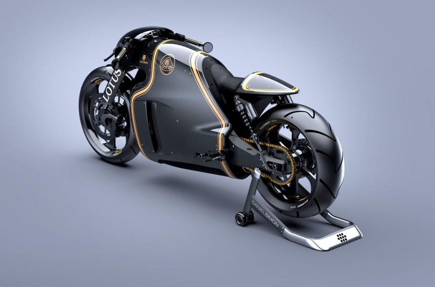Lotus C-01 motorcycle debuts with 200 hp 1.2L V-twin 230384