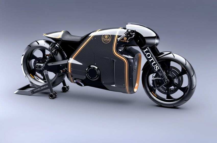 Lotus C-01 motorcycle debuts with 200 hp 1.2L V-twin 230388