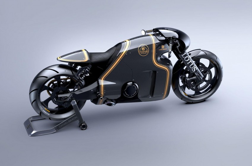 Lotus C-01 motorcycle debuts with 200 hp 1.2L V-twin 230390