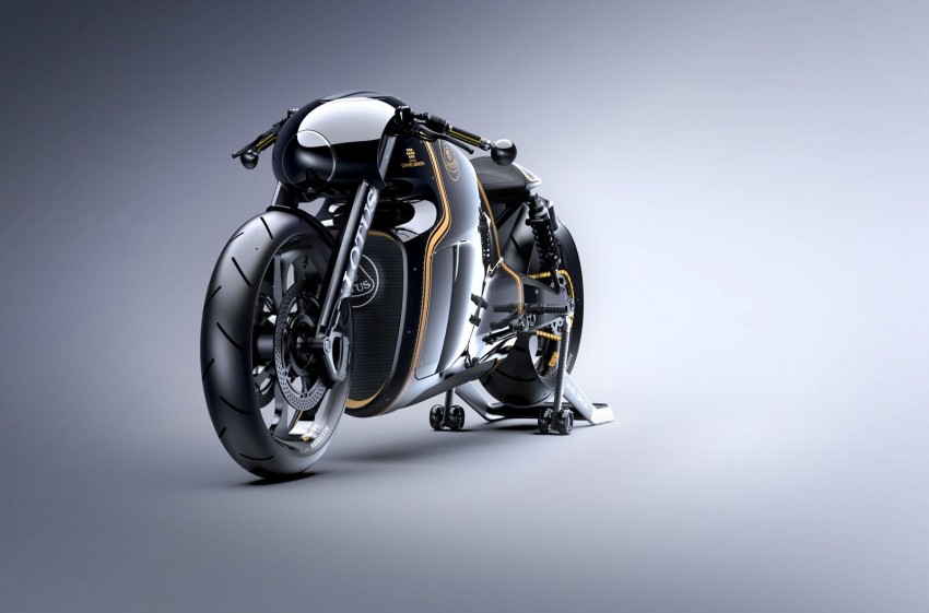 Lotus C-01 motorcycle debuts with 200 hp 1.2L V-twin 230392