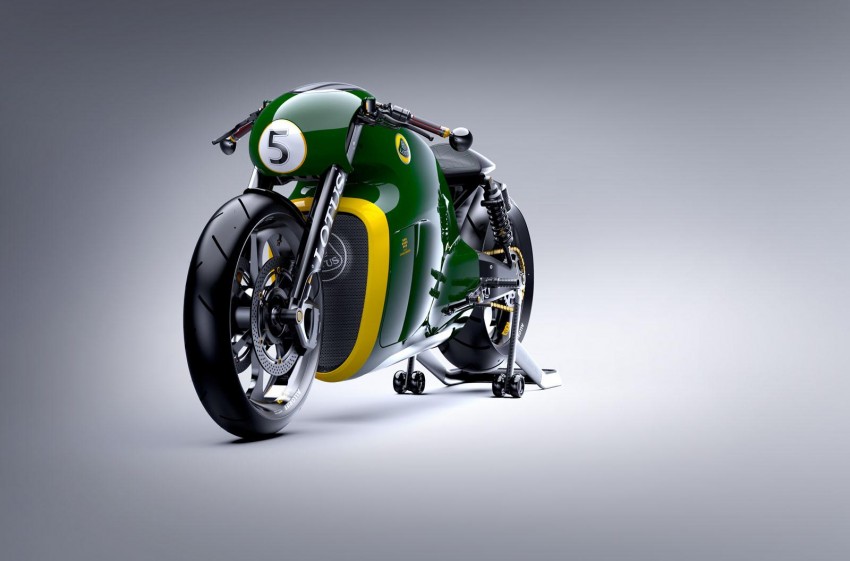Lotus C-01 motorcycle debuts with 200 hp 1.2L V-twin 230396