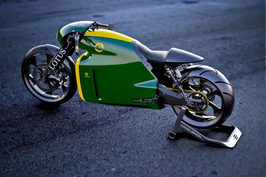 Lotus C-01 motorcycle debuts with 200 hp 1.2L V-twin 230400