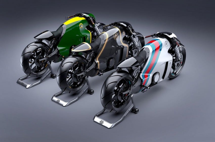 Lotus C-01 motorcycle debuts with 200 hp 1.2L V-twin 230408
