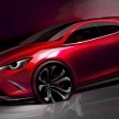 Mazda Hazumi sketch – closer look at the next Mazda2