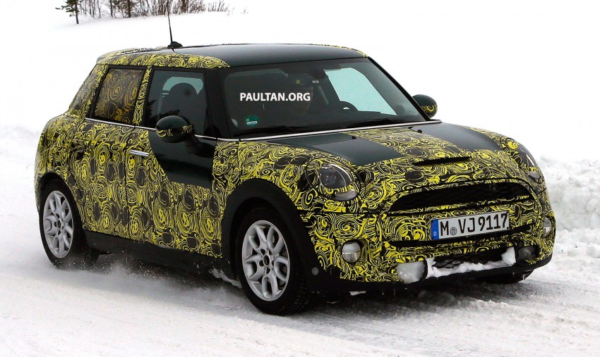 SPYSHOTS: Third-gen MINI, five-door hatchback spied 229168