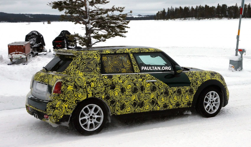 SPYSHOTS: Third-gen MINI, five-door hatchback spied 229171