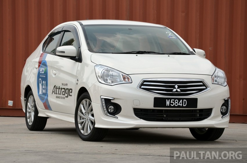 DRIVEN: Mitsubishi Attrage – 21 km/l claims put to test 229307