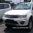 SPYSHOTS: New Mitsubishi Triton facelift in Sarawak