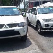 SPYSHOTS: New Mitsubishi Triton facelift in Sarawak