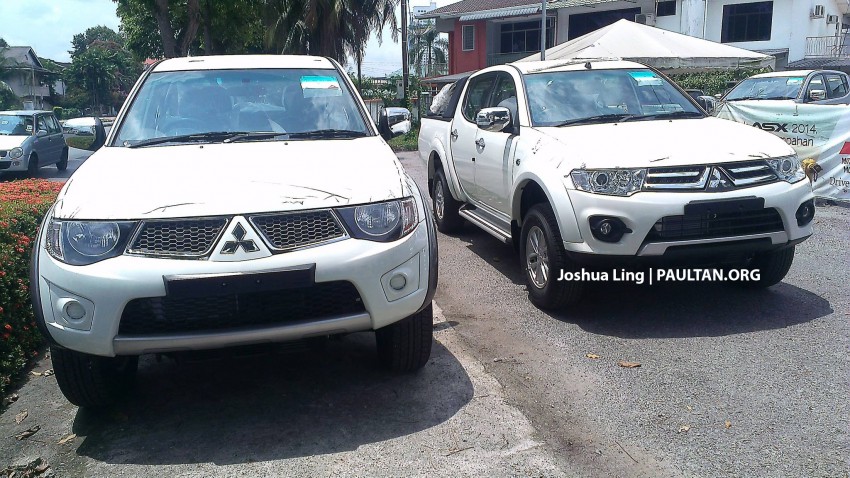 SPYSHOTS: New Mitsubishi Triton facelift in Sarawak 231274